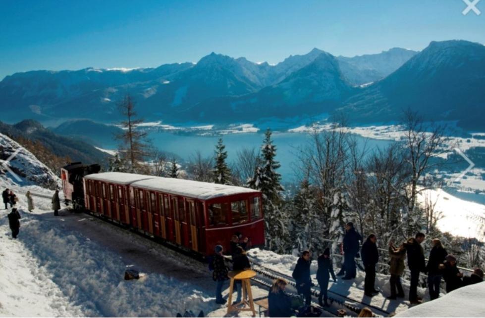 Fewo Atterseeperle - 80M2 Mit See- Und Gebirgsblick Steinbach am Attersee Exterior foto